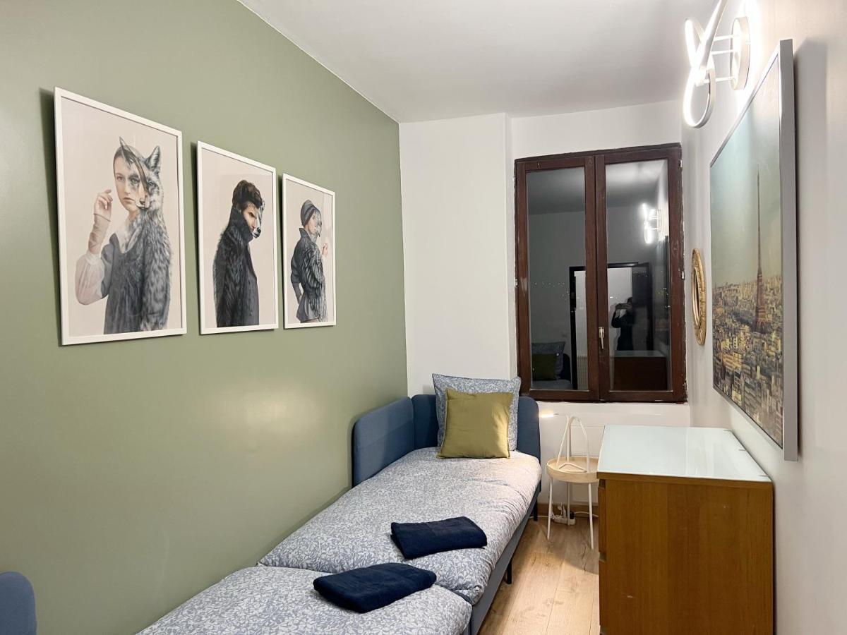 116 Chic & Cosy Grand Appart Moderne 65M2 Hypercentre Wifi Smart Tv Netflix Leilighet Saint-Etienne  Eksteriør bilde