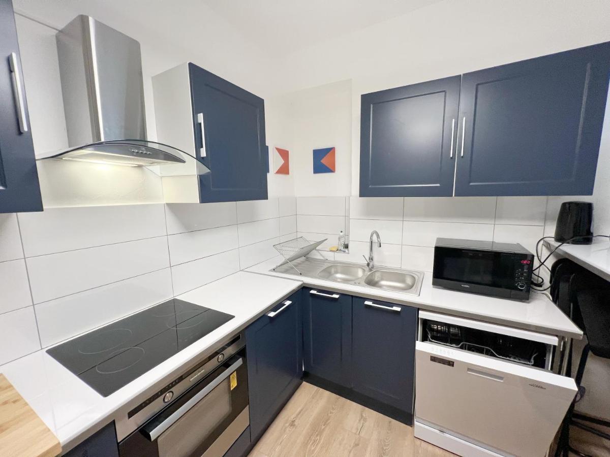 116 Chic & Cosy Grand Appart Moderne 65M2 Hypercentre Wifi Smart Tv Netflix Leilighet Saint-Etienne  Eksteriør bilde